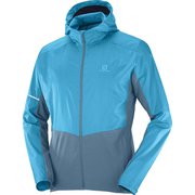 AGILE FZ HOODIE M LC1607700 BARRIER REEF/MALLARD BLUE Mサイズ [ランニングウェア ジャケット メンズ]