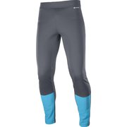 GORE-TEX WS SSHELL TIGHT M LC1616600 EBONY/BARRIER REEF Sサイズ [ランニングウェア タイツ メンズ]