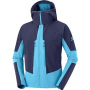OUTPEAK SOFTSHELL HDY M LC1594500 NIGHT SKY/BARRIER REEF Mサイズ [アウトドア レインジャケット メンズ]