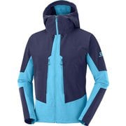 OUTPEAK SOFTSHELL HDY M LC1594500 NIGHT SKY/BARRIER REEF XLサイズ [アウトドア レインジャケット メンズ]