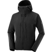 OUTPEAK SOFTSHELL HDY M LC1638500 BLACK Lサイズ [アウトドア レインジャケット メンズ]