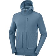 SNTIAL WARM FLEECE FZ M LC1590900 MALLARD BLUE Sサイズ [アウトドア フリース メンズ]