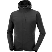 OUTLINE WARM HYBRID HDY M LC1598700 BLACK XLサイズ [アウトドア フリース メンズ]