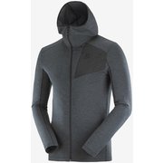 エッセンシャルライトウォームフーディ ESSENTIAL LIGHTWARM HOODED LC1368300 BLACK XLサイズ [アウトドア フリース・セーター メンズ]