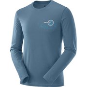 OUTRACK BLEND LS T M LC1593800 MALLARD BLUE Mサイズ [アウトドア カットソー メンズ]