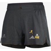 センス エアロ 4 ショーツ SENSE AERO 4'' SHORT M LC1542400 BLACK/WHITE/AUTUMN BLAZE XLサイズ [ランニングウェア ショートパンツ メンズ]