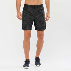 com SALOMON AGILE 2IN1 SHORT LC1653900 BLACK