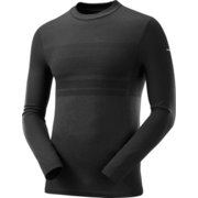 SNTIAL WOOL LS TOP M LC1622900 BLACK/HEATHER Lサイズ [アウトドア アンダーウェア メンズ]