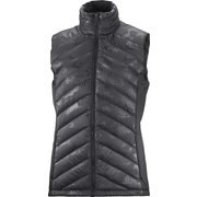 TRANSITION DOWN VEST W LC1604600 BLACK/HE Mサイズ [アウトドア ダウンベスト レディース]