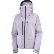 OUTPEAK GORE-TEX 3L JACKET W LC1597600 LAVENDER GRAY XSサイズ [アウトドア レインジャケット レディース]