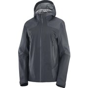 OUTLINE GORE-TEX HYBRID JKT W LC1597000 EBONY Mサイズ [アウトドア レインジャケット レディース]