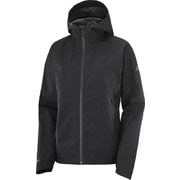 OUTLINE GORE-TEX WP JKT W LC1603100 BLACK Sサイズ [アウトドア レインジャケット レディース]