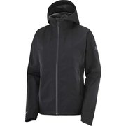 OUTLINE GORE-TEX WP JKT W LC1603100 BLACK Mサイズ [アウトドア レインジャケット レディース]