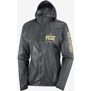 BONATTI RACE WATERPROOF LC1542300 BLACK/WHITE/Autumn Blaze Lサイズ [ランニングウェア ジャケット レディース]