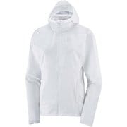 AGILE FZ HOODIE W LC1488000 WHITE Sサイズ [ランニングウェア ジャケット レディース]