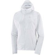 AGILE FZ HOODIE W LC1488000 WHITE Mサイズ [ランニングウェア ジャケット レディース]