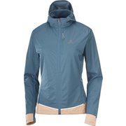 LIGHT SHELL JKT W LC1601200 MALLARD BLUE/SIROCCO Lサイズ [ランニングウェア ジャケット レディース]