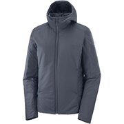 OUTRACK INSULATED HOODIE LC1540000 EBONY Mサイズ [アウトドア ウインドブレーカー レディース]