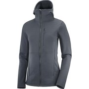 SNTIAL XWARM HOODIE W LC1565900 EBONY Sサイズ [アウトドア フリース レディース]