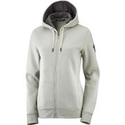 SALOMON FZ HOODIE W LC1611000 WROUGHT IRON XSサイズ [アウトドア パーカー レディース]