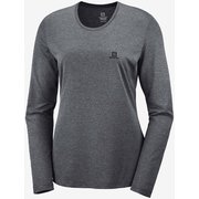 アジャイル ロングスリーブ ティー AGILE LS TEE W LC1272300 EBONY/BLACK/HEATHER Lサイズ [アウトドア カットソー レディース]