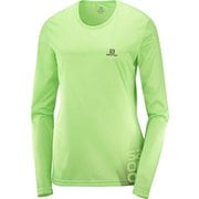 アジャイル ロングスリーブ ティー AGILE LS TEE W LC1608200 GREEN GECKO/NOCTURNE Mサイズ [アウトドア カットソー レディース]