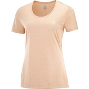AGILE SS TEE W LC1608600 SIROCCO/SHELL XSサイズ [ランニングウェア シャツ レディース]