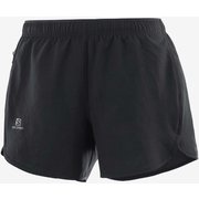 アジャイル ショーツ AGILE SHORT W LC1470600 BLACK Lサイズ [ランニングウェア ショートパンツ レディース]