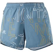 アジャイルショート AGILE SHORT LC16095 Mallard Blue/AO/EBONY Lサイズ [ランニングウェア ショートパンツ レディース]