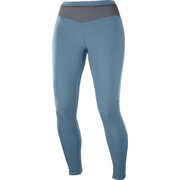 XA WARM TIGHT W LC1602600 MALLARD BLUE Lサイズ [ランニングウェア タイツ レディース]