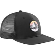 TRUCKER FLAT CAP LC1799000 BLACK/BLACK M/Lサイズ [アウトドア キャップ]