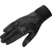 アジャイル ウォーム グローブ AGILE WARM GLOVE U LC1652100 BLACK/AO/REFLECTIVE SILVER Mサイズ [ランニング グローブ]