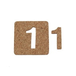 KB45-1 [コルク抜文字 1 45×3mm]