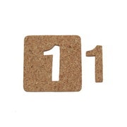 KB45-1 [コルク抜文字 1 45×3mm]
