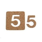 KB45-5 [コルク抜文字 5 45×3mm]