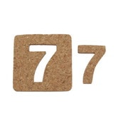 KB45-7 [コルク抜文字 7 45×3mm]