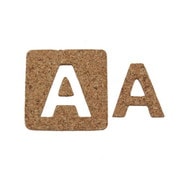 KB45-A [コルク抜文字 A 45×3mm]