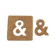 KB45-12 [コルク抜文字 ＆ 45×3mm]