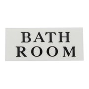UP370-14 [プレート BATH ROOM 30×70×2mm テープ付き]
