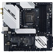 intel B560チップセット搭載 LGA1200 MicroATXマザーボード B560M-SILVER
