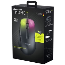 新品 ROCCAT Kone Pro PC ゲーミングマウス 有線 ブラック ROCCAT(ロキャット) Kone Pro Air Ash Black ゲーミングマウス