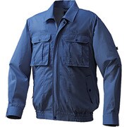 KU91930C03S3 [空調服 綿・ポリ混紡フルハーネス仕様脇下マチ付き空調服 ウェアのみ ネイビー L]