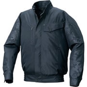KU92000C03S7 [空調服 ポリエステル製エンボスプリント空調服ウェアのみネイビー×ネイビーエンボス5L]