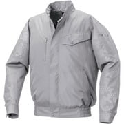 KU92000C06S5 [空調服 ポリエステル製エンボスプリント空調服ウェアのみグレー×グレーエンボス3L]