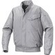 KU92000C06S7 [空調服 ポリエステル製エンボスプリント空調服ウェアのみグレー×グレーエンボス5L]