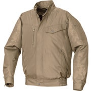 KU92000C20S5 [空調服 ポリエステル製エンボスプリント空調服ウェアのみキャメル×キャメルエンボス3L]