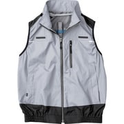 KU92120K30S3 [空調服 遮熱フルハーネス空調ベスト シルバー L]