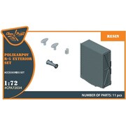 CPUA72034 1/72 レジン製ディティールアップパーツ ポリカルポフ R-5 外装パーツセット [ディテールアップパーツ]