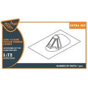 CPUA72041 1/72 ディティールアップパーツ 九六式四号 艦上戦闘機 バキュームキャノピー （クリアプロップ！用） [ディテールアップパーツ]