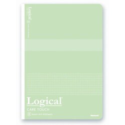 ロジカル ケアタッチ 抗ウイルス表紙ノート A4 40枚 B罫 NA402B